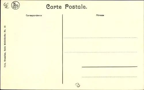 Ak Middelkerke Westflandern, Avenue Leopold
