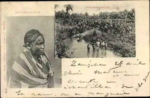 Ak Sansibar Sansibar Tansania, Native Girl