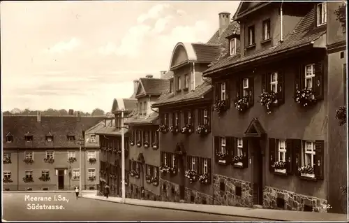 Ak Meerane in Sachsen, Südstraße