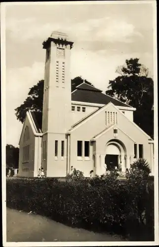 Ak Bandung Bandoeng Java Indonesien, Protestantische Kirche