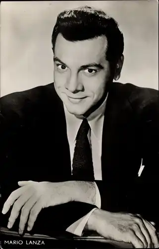 Ak Schauspieler Mario Lanza, Portrait