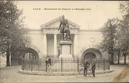Ak Lille Nord, Negrier-Denkmal, Zivilwaffenkammer