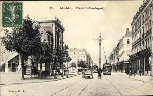 Ak Lille Nord, Place Sebastopol