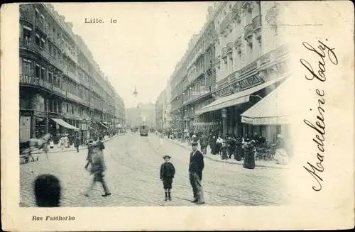 Ak Lille Nord, Rue Faidherbe