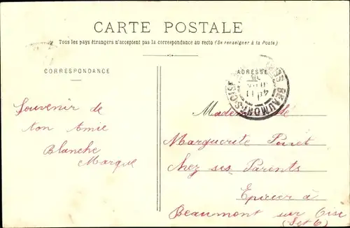 Ak Fismes Marne, L'Eglise