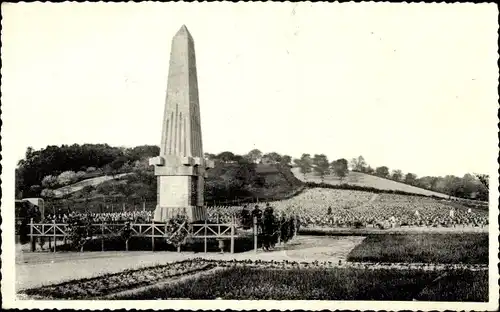 Ak Sainte Menehould Marne, Le Cimetiere militaire