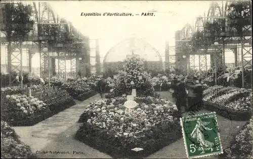 Ak Paris, Gartenbauausstellung