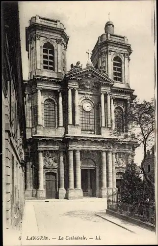 Ak Langres Haute Marne, Kathedrale