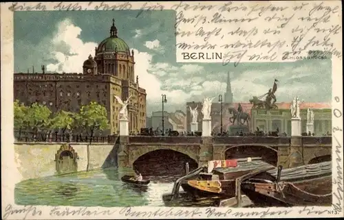 Litho Berlin Mitte, Schlossbrücke
