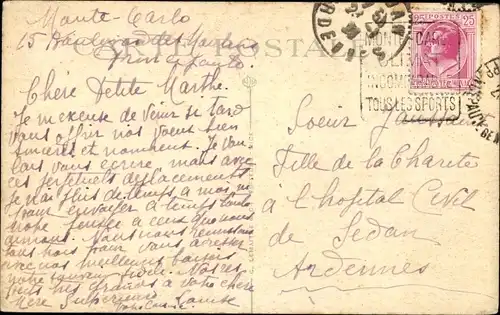 Ak Monaco, Le Ravin de Sainte Dévote, Viadukt, Kirche