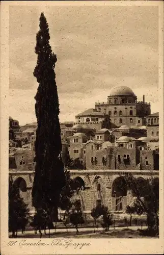 Ak Jerusalem Israel, Synagoge