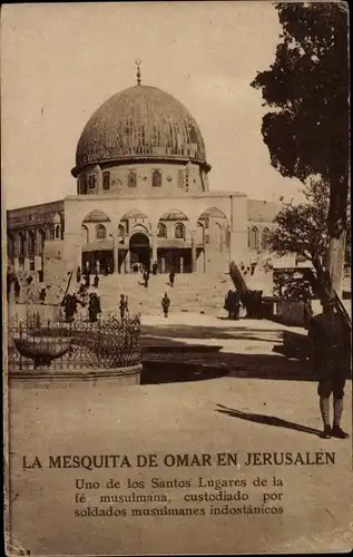 Ak Jerusalem Israel, Moschee Omar
