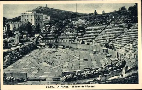 Ak Athen, Griechenland, Theater des Dionysos