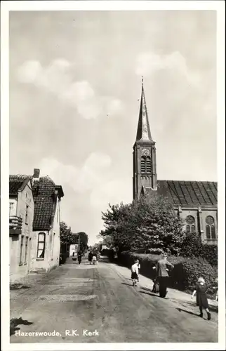 Ak Hazerswoude-Rijndijk Südholland, römisch-katholische Kirche