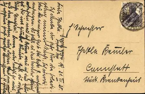 Künstler Ak Völcker, Robert, Frühlingsboten, Mädchen mit Blumenstrauß