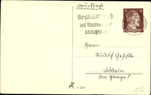 Ak Schauspielerin Adelheid Seeck, Seitenportrait, Autogramm