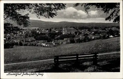 Ak Clausthal Zellerfeld im Oberharz, Gesamtansicht