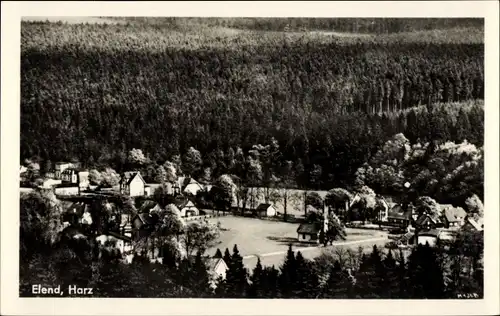 Ak Elend Oberharz am Brocken, Teilansicht