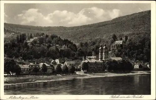 Ak Miltenberg am Main Unterfranken, Gesamtansicht, Kirche