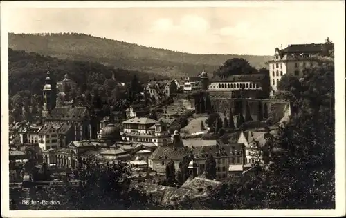 Ak Baden Baden am Schwarzwald, Gesamtansicht