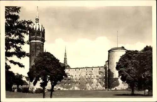 Ak Lutherstadt Wittenberg, Schloss, Schlosskirche