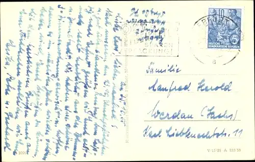 Ak Erfurt in Thüringen, Dom, Kirche, Platz