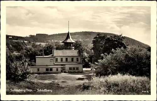 Ak Sonneberg in Thüringen, Schlossberg