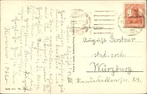 Ak Frankfurt am Main, Goethehaus, Großer Hirschgraben 23