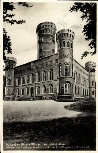 Ak Granitz Seebad Binz auf Rügen, Jagdschloss