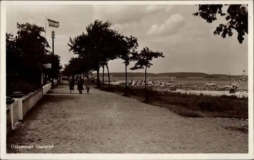 Ak Ostseebad Niendorf Timmendorfer Strand, Strand, Promenade