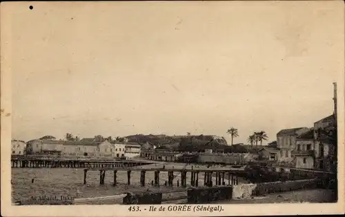 Ak Gorée Dakar Senegal, Gesamtansicht