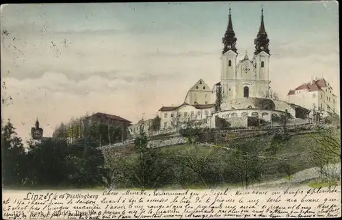 Ak Linz an der Donau Oberösterreich, Pöstlingberg