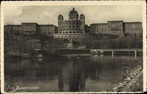 Ak Bern Stadt Schweiz, Bundespalais