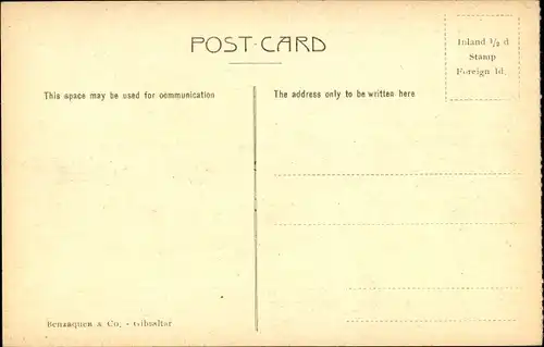 Ak Gibraltar, Wellingtons Denkmal