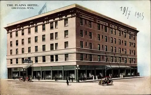 Ak Cheyenne Wyoming USA, Plains Hotel