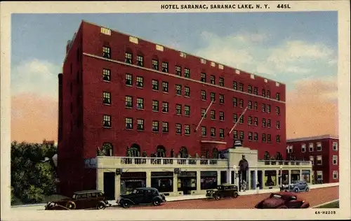Ak Saranac Lake New York USA, Hotel Saranac