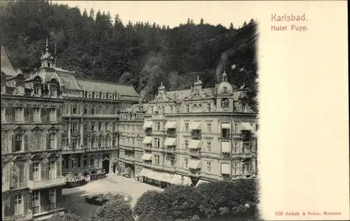 Ak Karlovy Vary Karlsbad Stadt, Grand Hotel Pupp