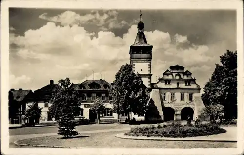 Ak Dobrovice Dobrowitz Region Mittelböhmen, Palackeho Namesti