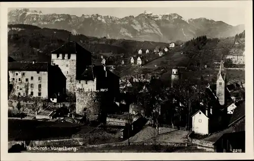 Ak Feldkirch Vorarlberg, Gesamtansicht