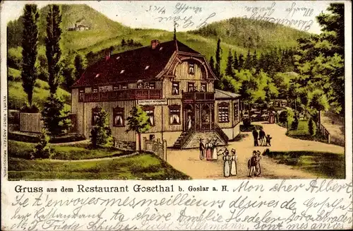 Litho Goslar am Harz, Restaurant Gosetal