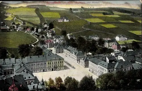 Ak Eibenstock im Erzgebirge Sachsen, Neumarkt und Winkel, Felder