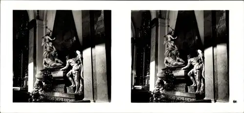 Stereo Raumbild Foto Praha Prag, Altstadt, Jakobskirche, Grabmal Graf von Mitrowitz