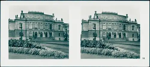 Stereo Foto Praha Prag, Altstadt, Rudolfinum