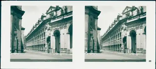 Stereo Foto Praha Prag, Altstadt, Klementinum, Salvatorkirche