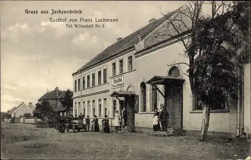 Ak Jachzenbrück Zossen in Brandenburg, Gasthof