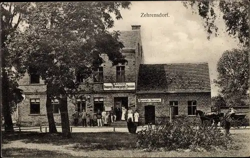 Ak Zehrensdorf Zossen im Kreis Teltow Fläming, Kantine, Truppenübungsplatz