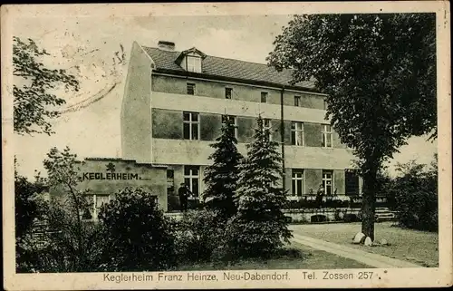 Ak Dabendorf Zossen in Brandenburg, Keglerheim Franz Heine