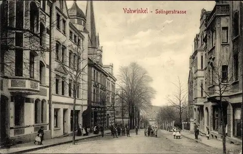 Ak Vohwinkel Wuppertal, Solingerstraße