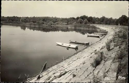 Ak Montier en Der Haute Marne, L'Etang du Der