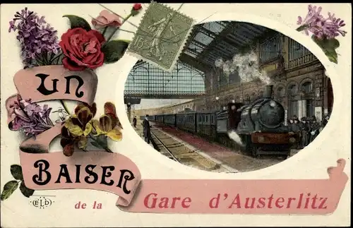 Ak Paris 13., Gare d'Austerlitz, Innenbereich